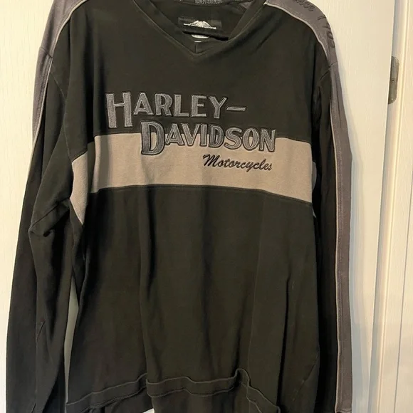 Harley-Davidson Black and Gray Sweatshirt. Size XL - Picture 1 of 5